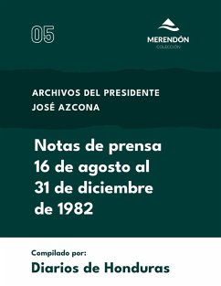 Cover Notas de prensa 16 de agosto al 31 de diciembre de 1982