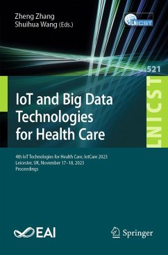 Cover IoT and Big Data Technologies for Health Care (eBook, PDF)