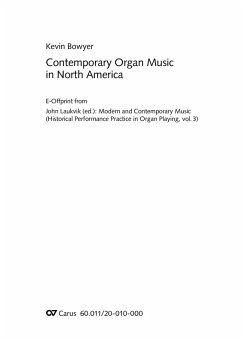 Cover Contemporary Organ Music in North America (eBook, PDF)