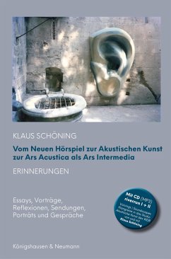Cover Vom Neuen Hörspiel zur Akustischen Kunst zur Ars Acustica als Ars Intermedia (eBook, PDF)