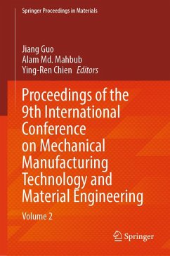 Cover Proceedings of the 9th International Conference on Mechanical Manufacturing Technology and Material Engineering (eBook, PDF)