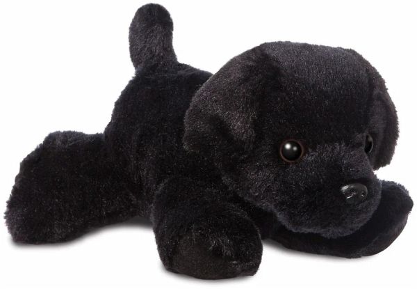Aurora 31295 - Mini Flopsies Labrador Blackie, schwarz, Plüschtier, 20 cm Aurora 31295 - Mini Flopsies Labrador Blackie, schwarz, Plüschtier, 20 cm