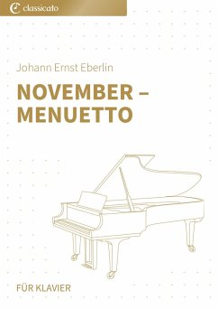 November - Menuetto (eBook, ePUB) - Eberlin, Johann Ernst