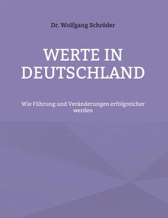 Werte in Deutschland (eBook, ePUB)
