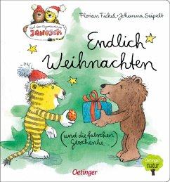 Cover Nach einer Figurenwelt von Janosch. Endlich Weihnachten (und die falschen Geschenke)  (Mängelexemplar)