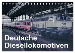 Deutsche Diesellokomotiven (Tischkalender 2026 DIN A5 quer), CALVENDO Monatskalender Deutsche Diesellokomotiven (Tischkalender 2026 DIN A5 quer), CALVENDO Monatskalender