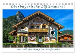 Oberbayerische Lüftlmalerei (Tischkalender 2026 DIN A5 quer), CALVENDO Monatskalender