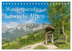 Wanderparadies Bayerische Alpen (Tischkalender 2026 DIN A5 quer), CALVENDO Monatskalender