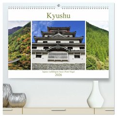 Kyushu - Japans vielfältigste Insel (hochwertiger Premium Wandkalender 2026 DIN A2 quer), Kunstdruck in Hochglanz Cover Kyushu - Japans vielfältigste Insel (hochwertiger Premium Wandkalender 2026 DIN A2 quer), Kunstdruck in Hochglanz
