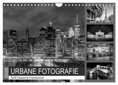 Cover URBANE FOTOGRAFIE Zwölf klassische Impressionen (Wandkalender 2026 DIN A4 quer), CALVENDO Monatskalender
