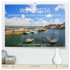 Cover Irland 2026. Impressionen zwischen grünen Hügeln und blauen Küsten (hochwertiger Premium Wandkalender 2026 DIN A2 quer), Kunstdruck in Hochglanz
