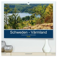 Schweden - Värmland (hochwertiger Premium Wandkalender 2026 DIN A2 quer), Kunstdruck in Hochglanz Schweden - Värmland (hochwertiger Premium Wandkalender 2026 DIN A2 quer), Kunstdruck in Hochglanz