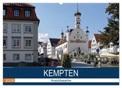 Kempten - Ansichtssache (Wandkalender 2026 DIN A2 quer), CALVENDO Monatskalender
