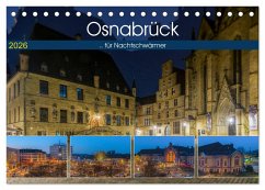 Cover Osnabrück für Nachtschwärmer (Tischkalender 2026 DIN A5 quer), CALVENDO Monatskalender