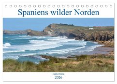 Cover Spaniens wilder Norden (Tischkalender 2026 DIN A5 quer), CALVENDO Monatskalender