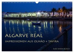 Cover Algarve real - Impressionen aus Olhão und Tavira (Wandkalender 2026 DIN A3 quer), CALVENDO Monatskalender