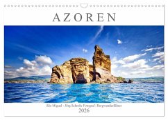 Cover A Z O R E N (Wandkalender 2026 DIN A3 quer), CALVENDO Monatskalender