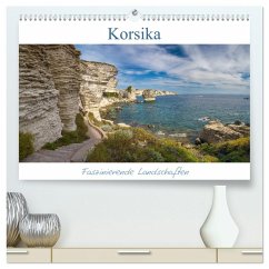 Cover Korsika - Faszinierende Landschaften (hochwertiger Premium Wandkalender 2026 DIN A2 quer), Kunstdruck in Hochglanz