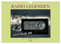 Cover RADIO LEGENDEN (Wandkalender 2026 DIN A4 quer), CALVENDO Monatskalender