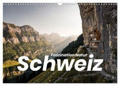 Cover Schweiz - Faszination Natur (Wandkalender 2026 DIN A3 quer), CALVENDO Monatskalender
