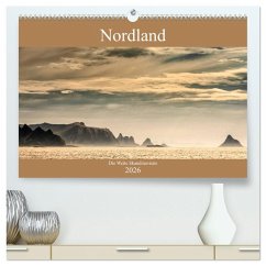 Nordland - Die Weite Skandinaviens (hochwertiger Premium Wandkalender 2026 DIN A2 quer), Kunstdruck in Hochglanz