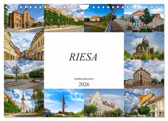 Riesa Impressionen (Wandkalender 2026 DIN A4 quer), CALVENDO Monatskalender