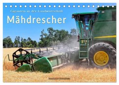 Giganten in der Landwirtschaft - Mähdrescher (Tischkalender 2026 DIN A5 quer), CALVENDO Monatskalender