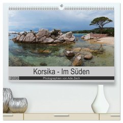 Korsika - Im Süden (hochwertiger Premium Wandkalender 2026 DIN A2 quer), Kunstdruck in Hochglanz