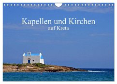 Kapellen und Kirchen auf Kreta (Wandkalender 2026 DIN A4 quer), CALVENDO Monatskalender Cover Kapellen und Kirchen auf Kreta (Wandkalender 2026 DIN A4 quer), CALVENDO Monatskalender