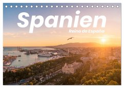 Cover Spanien - einzigartige Motive (Tischkalender 2026 DIN A5 quer), CALVENDO Monatskalender