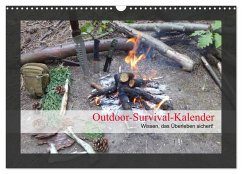 Outdoor-Survival-Kalender (Wandkalender 2026 DIN A3 quer), CALVENDO Monatskalender