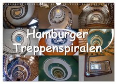Cover Hamburger Treppenspiralen (Wandkalender 2026 DIN A3 quer), CALVENDO Monatskalender