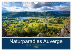 Cover Naturparadies Auvergne (Wandkalender 2026 DIN A4 quer), CALVENDO Monatskalender