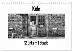 Cover Köln. 12 Orte - 1 Stadt (Wandkalender 2026 DIN A4 quer), CALVENDO Monatskalender