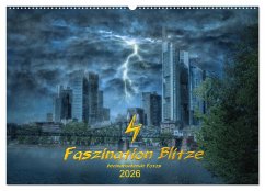 Cover Faszination Blitze beeindruckende Fotos (Wandkalender 2026 DIN A2 quer), CALVENDO Monatskalender