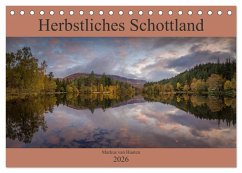 Herbstliches Schottland (Tischkalender 2026 DIN A5 quer), CALVENDO Monatskalender Herbstliches Schottland (Tischkalender 2026 DIN A5 quer), CALVENDO Monatskalender