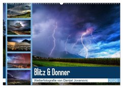 Blitz & Donner (Wandkalender 2026 DIN A2 quer), CALVENDO Monatskalender