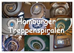 Cover Hamburger Treppenspiralen (Wandkalender 2026 DIN A2 quer), CALVENDO Monatskalender