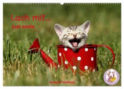 Cover lach mit...just smile (Wandkalender 2026 DIN A2 quer), CALVENDO Monatskalender