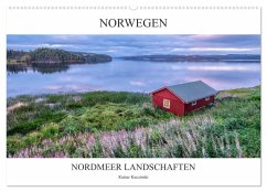 Cover NORWEGEN - NORDMEER LANDSCHAFTEN (Wandkalender 2026 DIN A2 quer), CALVENDO Monatskalender