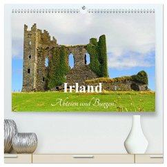 Cover Irland - Abteien und Burgen (hochwertiger Premium Wandkalender 2026 DIN A2 quer), Kunstdruck in Hochglanz