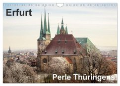 Cover Erfurt. Perle Thüringens. (Wandkalender 2026 DIN A4 quer), CALVENDO Monatskalender