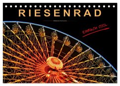 Riesenrad - einfach cool (Tischkalender 2026 DIN A5 quer), CALVENDO Monatskalender