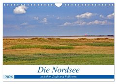 Die Nordsee zwischen Stade und Pellworm (Wandkalender 2026 DIN A4 quer), CALVENDO Monatskalender