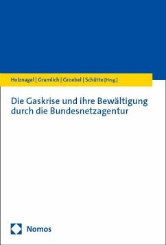 Cover Die Gaskrise und ihre Bewältigung durch die Bundesnetzagentur