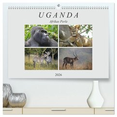Cover Afrikas Perle Uganda (hochwertiger Premium Wandkalender 2026 DIN A2 quer), Kunstdruck in Hochglanz