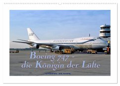Cover Boeing 747 - die Königin der Lüfte (Wandkalender 2026 DIN A2 quer), CALVENDO Monatskalender
