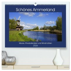 Cover Schönes Ammerland (hochwertiger Premium Wandkalender 2026 DIN A2 quer), Kunstdruck in Hochglanz