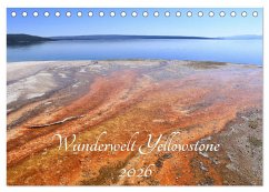 Wunderwelt Yellowstone 2026 (Tischkalender 2026 DIN A5 quer), CALVENDO Monatskalender Cover Wunderwelt Yellowstone 2026 (Tischkalender 2026 DIN A5 quer), CALVENDO Monatskalender