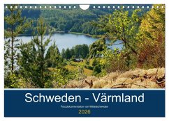 Schweden - Värmland (Wandkalender 2026 DIN A4 quer), CALVENDO Monatskalender Schweden - Värmland (Wandkalender 2026 DIN A4 quer), CALVENDO Monatskalender